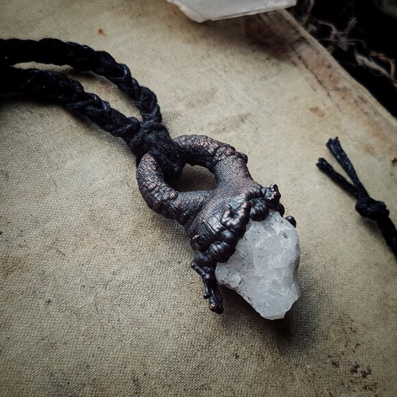 Ethically Sourced Quartz Necklace - Picture 4 of 5